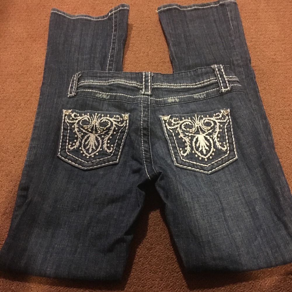 Zipper premium baby  boot cut jeans